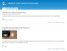 Tablet Screenshot of jamesmcrow.com